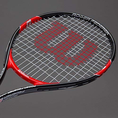 Wilson Federer Junior Tennis Racquet (21Inch, Black/Red) Pricepulse