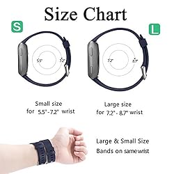 Wepro Replacement Bands Compatible with Fitbit