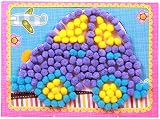 KUOU LEZQHB Pom-Poms Ball 500 pcs 8mm Assorted Multi Colours Craft view 4