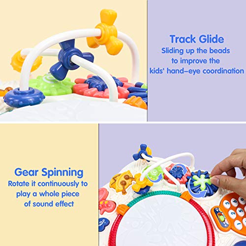 Toys Children 1 Year - Table Activities Baby Toy Montessori Babies Girl 1 2 Years Christmas Gift Musical Instruments Children's Sounds and Lights Educational Gifts for Children 1 2 Years 9 12 Months
