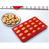 jeutide Silicone Cake Mold Shell Cake Silicone Baking Pan 20 Continuous Mold Silicone Cake Mold