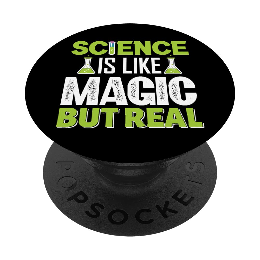 Science is like magic but real PopSockets Swappable PopGrip