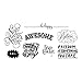 Tattly Temporary Tattoos Inspirational Set, 1 Ounce