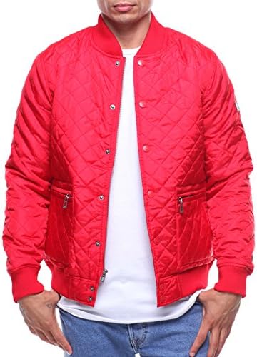 PARISH NATION Waffle Quilted Bomber Jacket