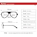 Pro Acme Small Polarized Aviator Sunglasses for Adult Small Face and Junior,52mm (Silver Frame/Blue Mirrored Lens)