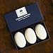 Caswell-Massey Triple Milled Luxury Bath Soap Set - Classic Almond & Aloe Fragrance - 5.2 Ounces Each, 3 Bars