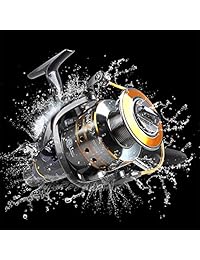 Dr.Fish Hercules II Carrete giratorio 3000   6000 bobina de repuesto Max 30 lb fibra de carbono arrastre agua salada agua dulce carrete de pesca Live Liner delantero trasero arrastre