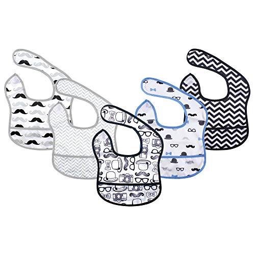 Hudson Baby Bibs, Gentleman Pack - Image 2