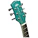 Luna Aurora Borealis 3/4-Size Acoustic Guitar - Teal Pearl