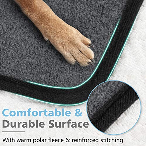 Rabbitgoo Dog Pee Pad 72"x72" Reusable Pet Crate Pad, Large Waterproof
