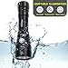 Diving Light, Waterproof Scuba Dive LED Flashlight 18650 with Cree XPL 3000K Warm White 5 Modes 1000 Lumens Underwater 150m/164yd with Battery