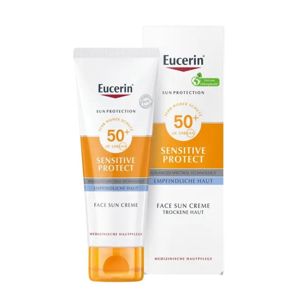 Eucerin Sensitive Protect Face Sun Creme LSF 50+, 50 ml Cream