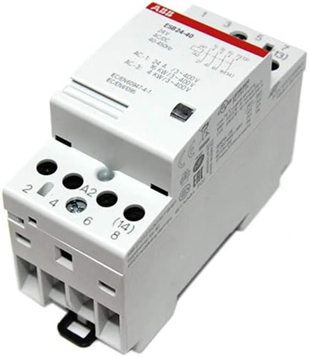 ESB24-40-24VAC/DC Contactor4-pole installation 24VAC 24VDC 24A NO x4 ...
