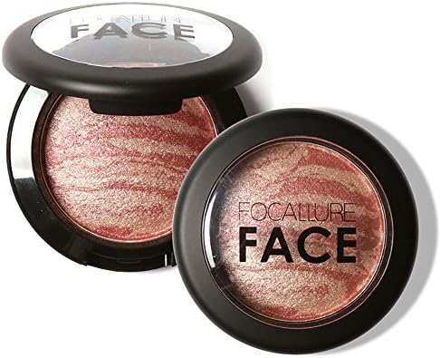 PEPECARE Baked Blush Natural Glow Shimmer Blusher Face Contour Powder Makeup Palette (F)