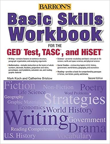 Basic Skills Workbook For The Ged Test Tasc And Hiset - 