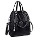 UTO Women Backpack Purse PU Washed Leather Convertible Ladies Rucksack Crossbody Shoulder Bag