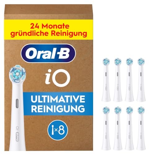 iO Aufsteckbürsten Ultimative Reinigung, Weiß, 8 Stück