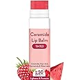 Tinted Lip Balm with SPF 50 PA ++ - Lip Brightening Balm for Dark Lips lip balm for Women 5g