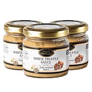 Witte truffel White truffle sauce Witte truffelsaus Tuber borchi Luxe Gourmet voedselsaus Pasta, ideaal voor vlees…
