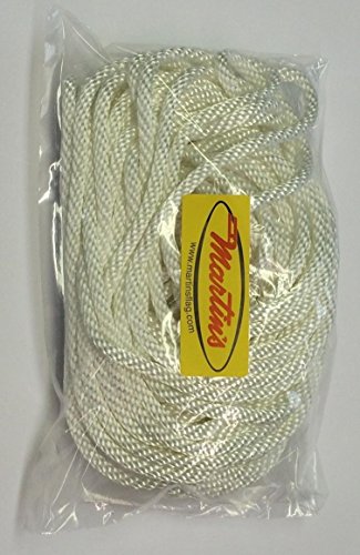 Flagpole Rope 5/16" in Various Lengths, Made in the USA, Designed for Flagpoles, Highest Quality Available (50 Feet)