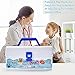lunaoo Doctor Play Set with Electronic Stethoscope Durable Medical Kit 18 Doctor’s Equipment - Educational and Great for Role Play