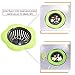 Betwoo Plastic Sink Strainer Kitchen Sink Drain Filter Basket (Set of 2, Blue)