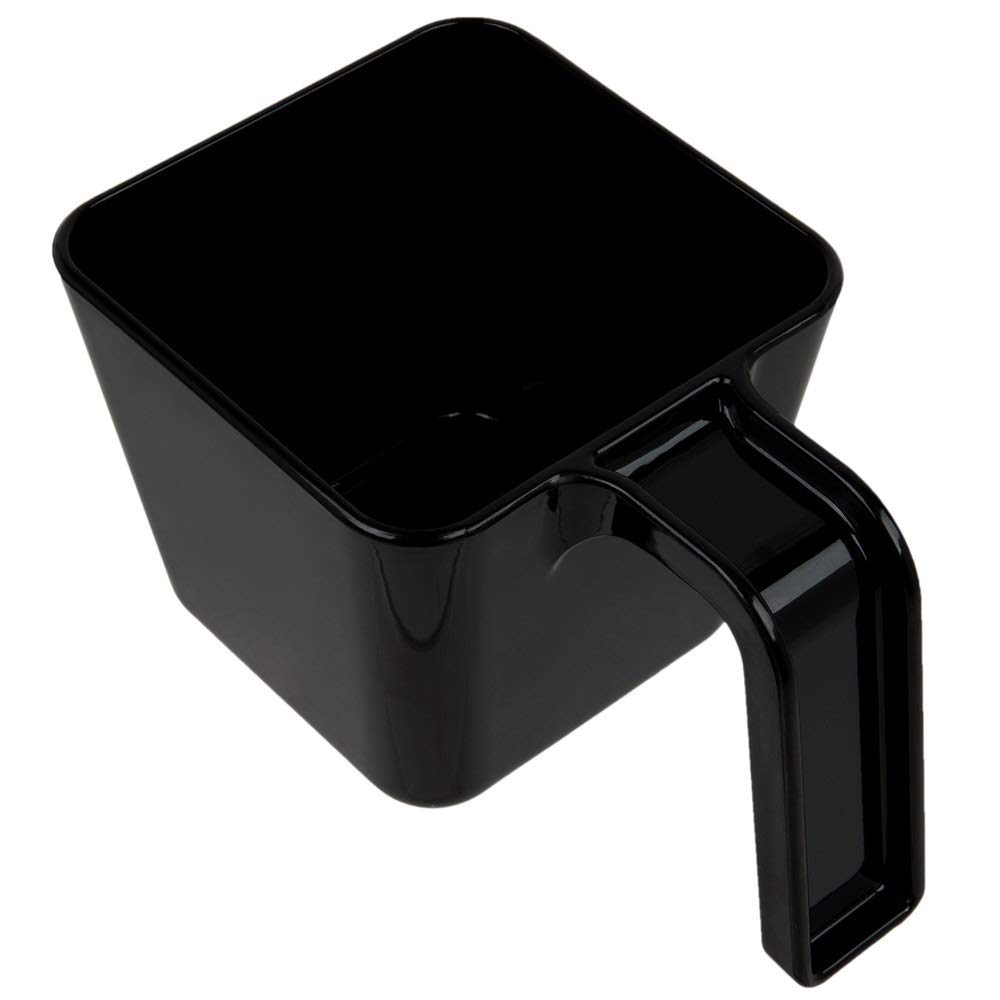 Carlisle 20 Oz. Black Polycarbonate Portion Cups | Durable & Reusable Food Service Containers