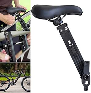 Mooyod Asiento de bicicleta para niños montado en la parte delantera