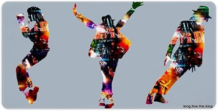 Amazon マイケル ジャクソン スペースステップ Michael Jackson 踊る 9 デスクマッ ト マウスマット ゲーミングマウスパッド キーボードマット Pc机 マット超大型 防水 滑り止め レーザー 光学式マウス ゴムファッ 30x60cm Fdgn パソコン 周辺機器 通販