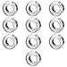 uxcell 10pcs 8mmx16mmx5mm Double Shielded Miniature Deep Groove Ball Bearing