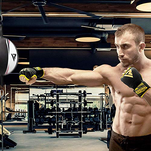image for RDX Boxing Hand Wraps Inner Gloves for Punching - Elasticated Padded B