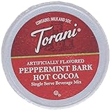 Torani Indulgent Beverages Peppermint Bark Hot Cocoa, 24 Count