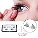 Magnetic False Eyelashes, Best Fake Lashes Extension for Natural, Ultra Thin Fiber Eye lashes Extension, No Glue Allergy,1 Pairs (4 Pieces), Natural Handmade