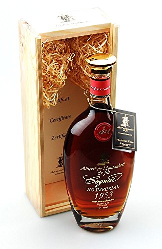 Cognac 1953 Albert de Montaubert XO Imperial – Bild 3