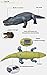 Liberty Imports Remote Control Crocodile Toy RC Walking Alligator with Lights and Sound Effects