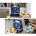 Expandable Lunch Bag Double Layer Cooler Tote Bag for Adult Women and Men - Idea for Beach, Picnics, Road Trip, Meal Prep, Everyday Lunch to Work or School, Anchor