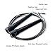 Jump Rope Experience Levels - Speed - Adjustable - WOD - MMA - Boxing - Skipping Exercise - Jumping Workout & Fitness Training - Best for Double Unders (Black)