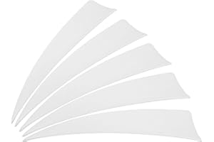 PATIKIL Arrows Vanes Arrow Turkey Feather Fletch Right Wing Fletching for DIY Target Shooting