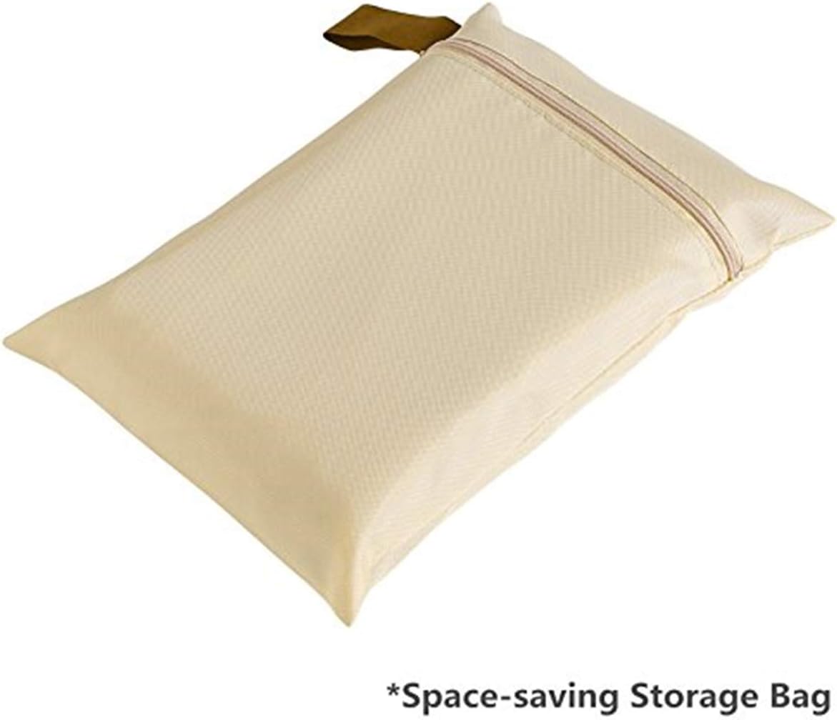 Outdoor 3 Triple Seater Hammock Patio Swing Chair Cover, Water-Resistant, All Weather Protection, Beige Color : Garden & Outdoor
