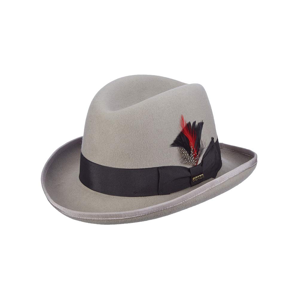 Scala Classico Men's Wool Felt Homburg 