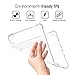 MoKo Case for All-New Amazon Fire HD 8 Tablet (7th Generation, 2017 Release Only) - Clear Shockproof Flexible Transparent TPU Skin Bumper Back Cover Protector for Fire HD 8, CLEAR