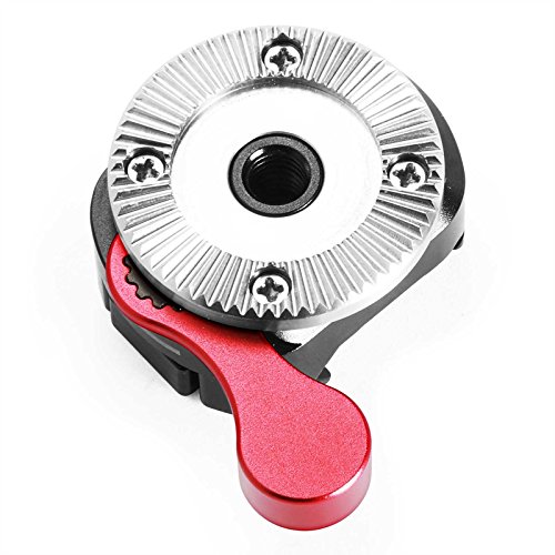 SMALLRIG Quick Release Rosette Mount Adapter to NATO Clamp for Rosette Handle Grip for Arri Standard, DIY Camera Rig - 2046