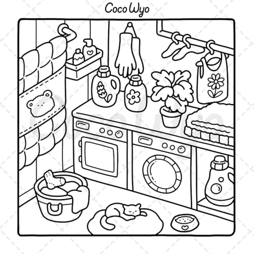 Little Corner: Coloring Book for Adults and Teens, Super Cute Designs of Cozy, Hygge Spaces for Relaxation (Cozy Spaces Coloring) May 29, 2024