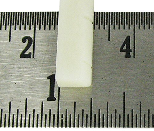 1pc. Bone Nut for Concert Ukulele, Cigar Box Guitar & More (4 string grooves, 1.38-inches long)