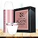 Premium 100 Rose gold cocktail glasses rose gold rimmed plastic cups