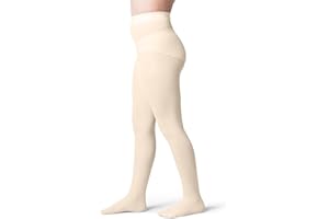 Silky Toes Girls' Opaque Microfiber Tights 1 or 2 Pairs Black White or Colored Nylon Stockings for Kids and Toddlers