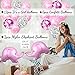 295 pc Elephant Baby Shower Decorations for Girl | It's A Girl | Banner, Napkins, Straws, Paper Decorations, Cake Toppers, Sash, Balloons, Favor Stickers, Guest Book, Confetti, Games | Pink Grey White