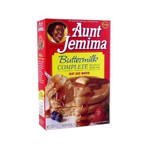 Aunt Jemima Buttermilk Complete Pancake And Waffle Mix 1Lb (453G)