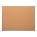 Learniture Natural Cork Board w/Aluminum Frame, 3' W x 2' H, LNT-127-2436-SO