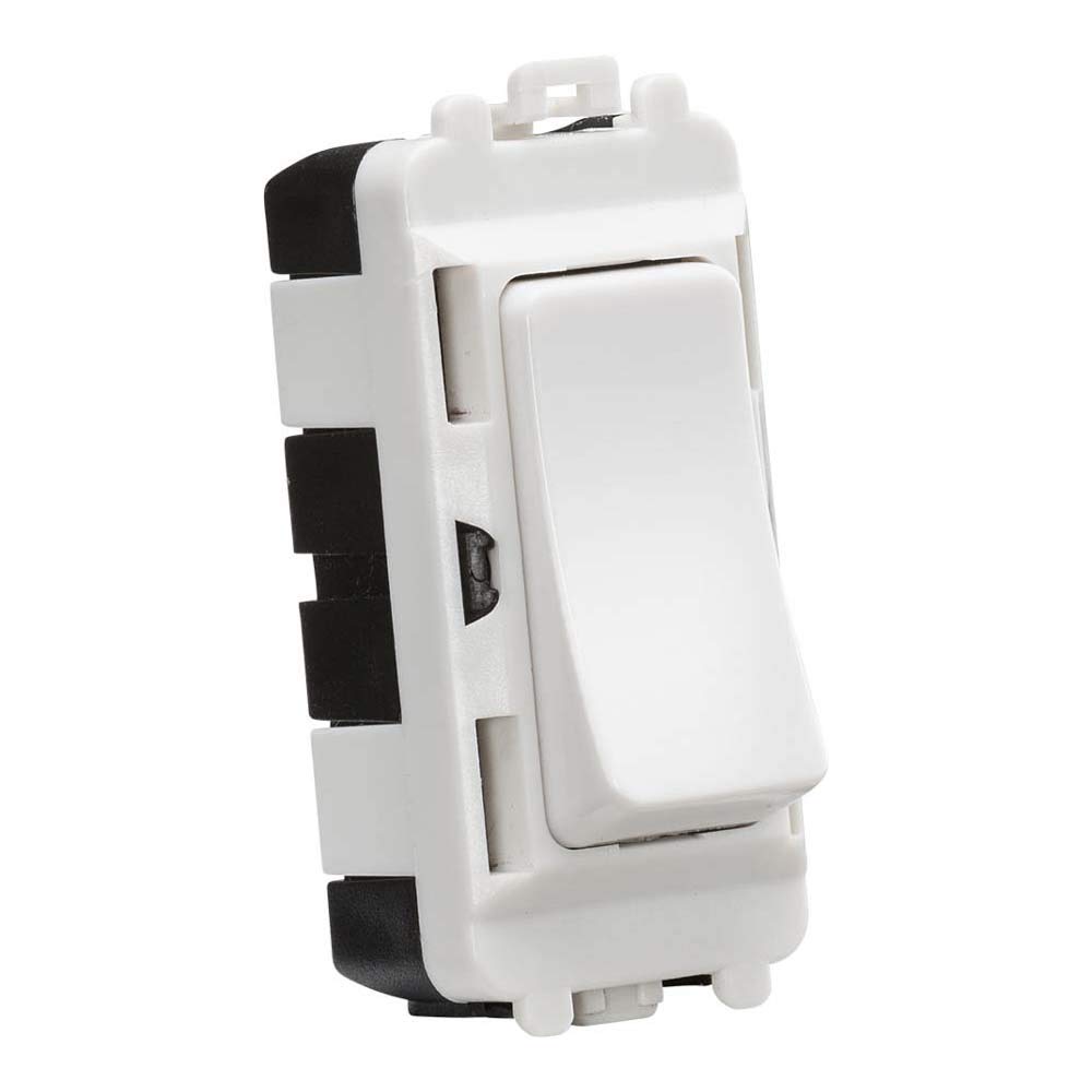 Knightsbridge GDM002U DP Grid Module, 20AX, White